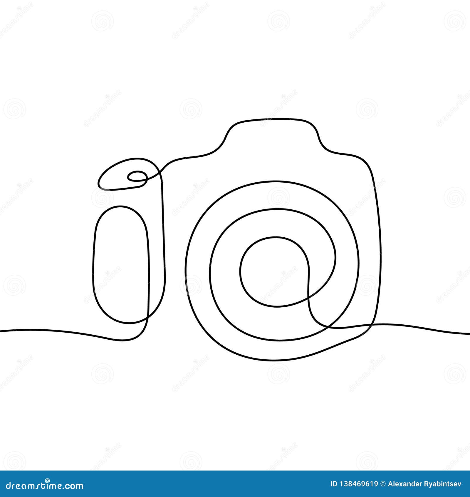 Фотоаппарат из линий